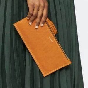 Gently Used Finley Wallet from FOUNT | Discontinued Color Goldenrod